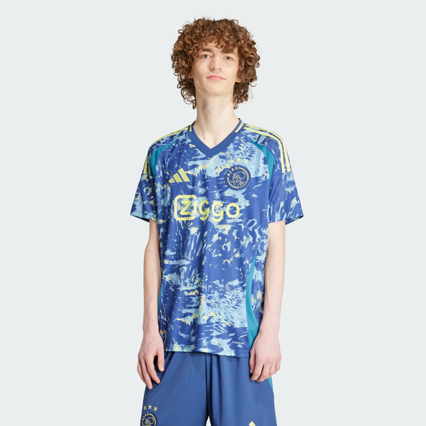 Image of Adidas Ajax Amsterdam 24/25 Away male Maglie/Repliche - Blu - Tela di cotone - Foot Locker035