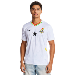 Homme Jerseys/Replicas - Puma Ghana - White-Pele Yellow-Yellow