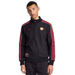 Men Track Tops - adidas Manchester United - Black-Black