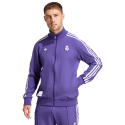 Men Track Tops - adidas Real Madrid - Unity Purple-Unity Purple