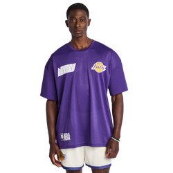 Homme T-Shirts - New Era Nba La Lakers - Purple-Purple