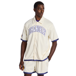 Homme T-Shirts - New Era Nba La Lakers - Open White-Open White