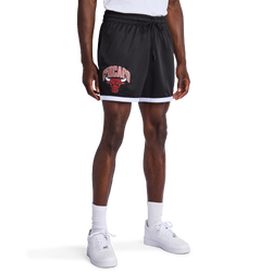 Homme Shorts - New Era Nba Chicago Bulls - Black-Black