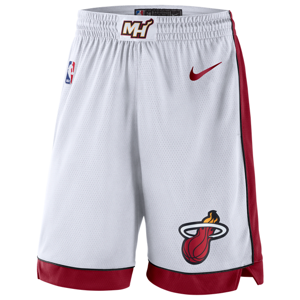 Image of Nike NBA male Pantaloncini - Bianco - Poly Mesh - Foot Locker035
