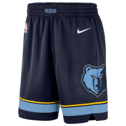 Herren Shorts - Nike Nba Memphis G - College Navy-Light Blue-White