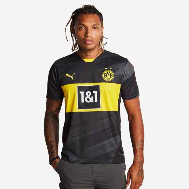 Image of Puma Dortmund male Maglie/Repliche - Nero - Poly Jersey - Foot Locker035