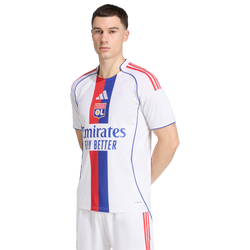 Uomo Jerseys/Replicas - adidas Olympic Lyon Home 25-26 - White-White