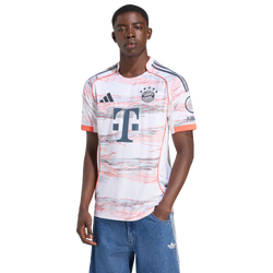 Uomo Jerseys/Replicas - adidas Fc Bayern Muenchen Away 25-26 - White-White