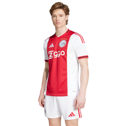 Heren Jerseys/Replicas - adidas Ajax Amsterdam Home 25-26 - White-White