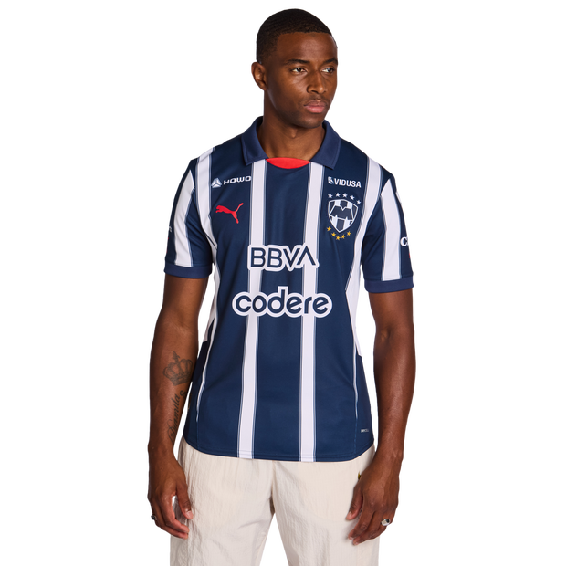 Puma C.f. Monterrey Home 25-26 Herren Trikots/Replikate - Blau - Größe XS - Poly Jersey