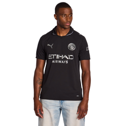 Herren Jerseys/Replicas - Puma Manchester City Away 25-26 - Black-Black