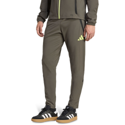 Uomo Pantaloni - adidas Real Madrid - Utility Grey-Semi Frozen Yellow