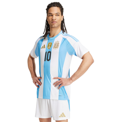 Homme Jerseys/Replicas - adidas Argentina 24 Messi Home - White-Blue Burst