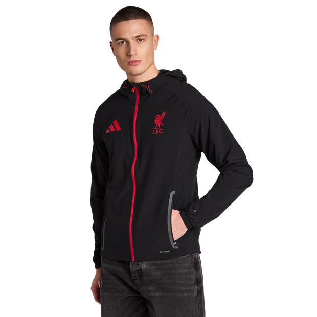 Adidas Liverpool Trainingspakken Heren - Zwart - Maat S - Poly Woven