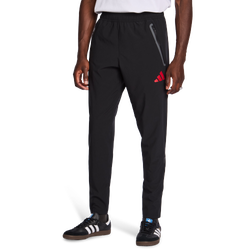 Men Pants - adidas Liverpool - Black-Strawberry Red