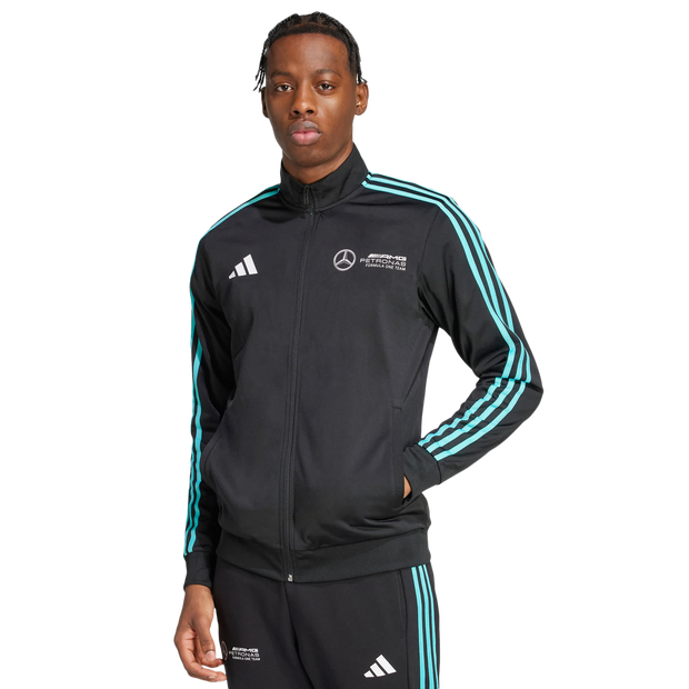 Image of Adidas mercedes male Top da pista - Nero - Poly Mesh - Foot Locker035