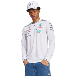 Hombre Jerseys/Replicas - Amg Petronas F1 Driver Authentic - adidas Mercedes - White-Black