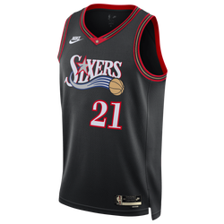 Uomo Jerseys/Replicas - Nike Nba J.Emid 76'Ers Hardwood Classic - Black-Embiid Joel
