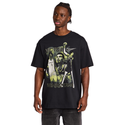 Men T-Shirts - Nike Nba Spurs - Black-Black