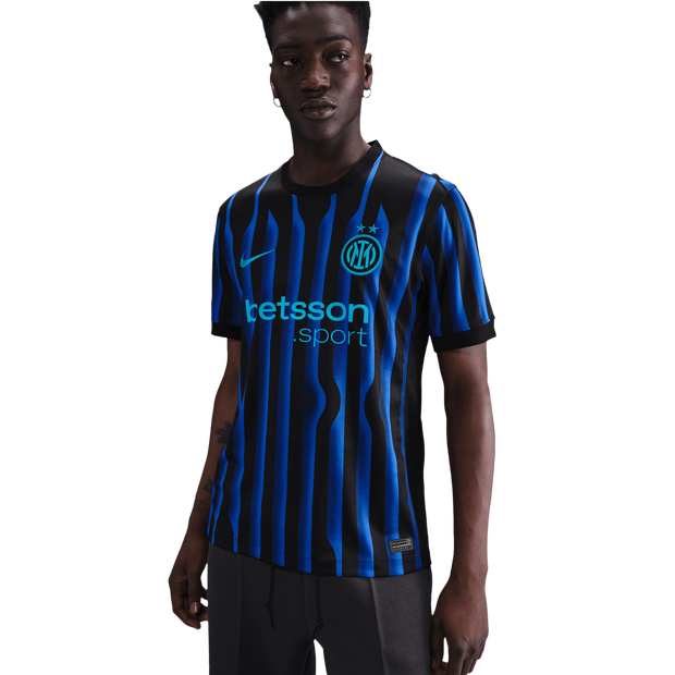 Image of Nike Inter Milano Home 26 male Maglie/Repliche - Blu - Poly Jersey - Foot Locker035