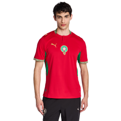 Men Jerseys/Replicas - Puma Morocco Home 26 - Fast Red-Victory Gold