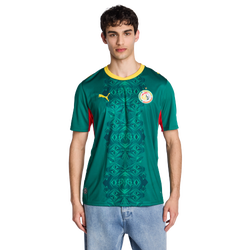 Homme Jerseys/Replicas - Puma Senegal Away 26 - Wild Green-Red