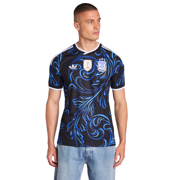 Adidas Argentina Uomo - Maglie/Repliche Nero - Taglia S - Poly Jersey