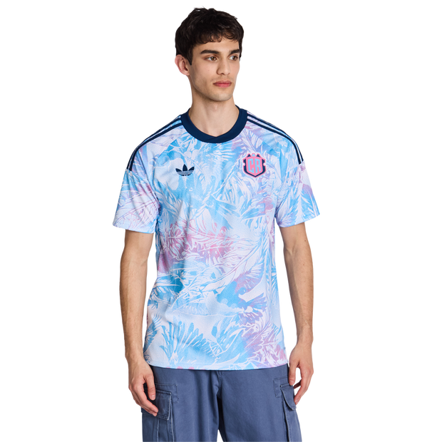 Adidas Costa Rica Uomo - Maglie/Repliche Viola - Taglia Xl - Poly Jersey