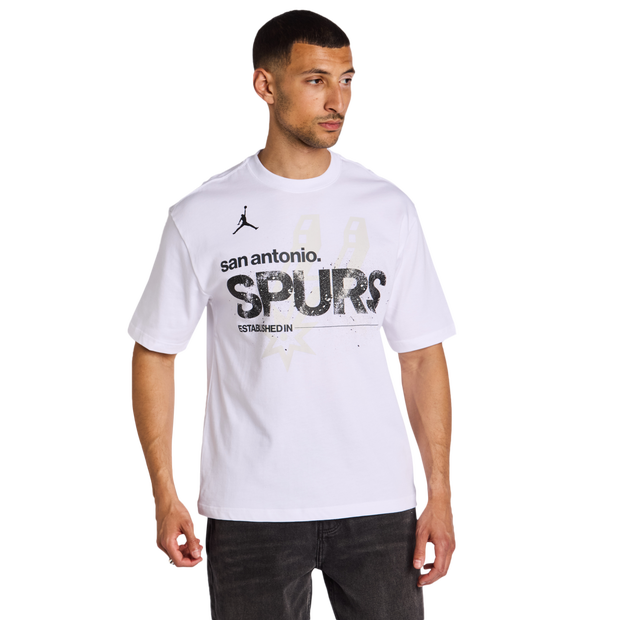 NBA Uomo - Magliette Bianco - Taglia S - Jersey di cotone S