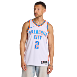Hombre Jerseys/Replicas - Nike Nba. Sga Thunder Swingman - White-Gilgeous