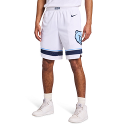 Homme Shorts - Nike Nba Memphis G - White-College Navy