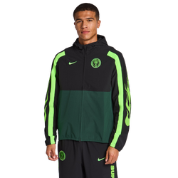 Herren Track Tops - Nike Nigeria - Black-Pro Green