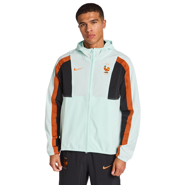 France Herren Trainingsoberteile - Grün - Größe S - Poly Woven Green S
