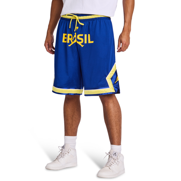 Brazil Herren Kurze Hosen - Blau - Größe M - Poly Mesh Blue M