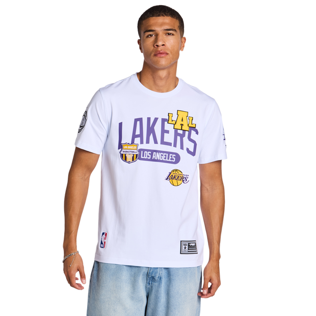 NBA Herren T-Shirts - Weiß - Größe M - Baumwoll-Jersey White M