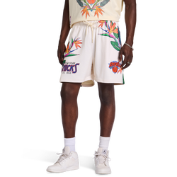 Herren Shorts - Pro Standard Paradise Nba Knicks - Eggshell-Orange