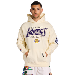 Homme Hoodies - Pro Standard Paradise Nba Lakers - Eggshell-Yellow