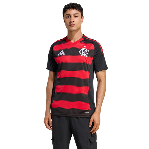 Cr Flamengo 25 Home Jersey Herren Trikots/Replikate - Schwarz - Größe S - Poly Mesh Black S