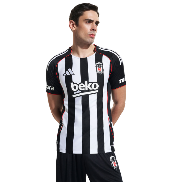 Besiktas Jk 25/26 Away Jersey Herren Trikots/Replikate - Schwarz - Größe XXL - Poly Mesh Black XXL