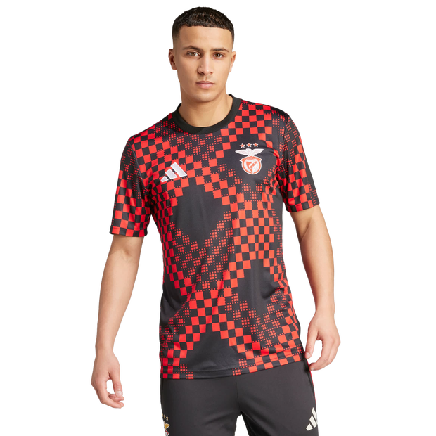 Benfica 25/26 Pre-match Jersey Herren Trikots/Replikate - Schwarz - Größe XL - Poly Mesh Black XL