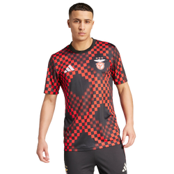 Homme Jerseys/Replicas - adidas Benfica 25/26 Pre-match Jersey - Black-Black