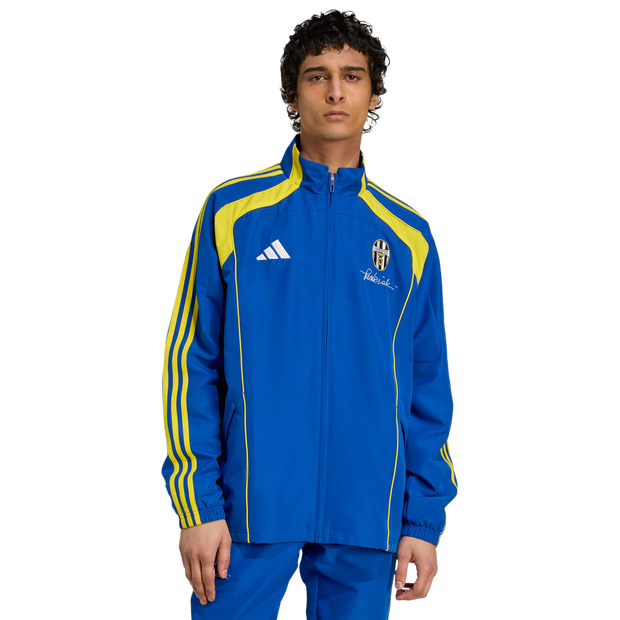 Adidas Juventus Trainingspakken Heren - Blauw - Maat XL - Poly Mesh