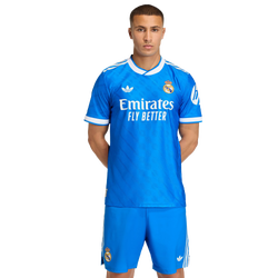 Hombre Jerseys/Replicas - adidas Real Madrid 25/26 Third Authentic Jersey - Blue Bird-Blue Bird