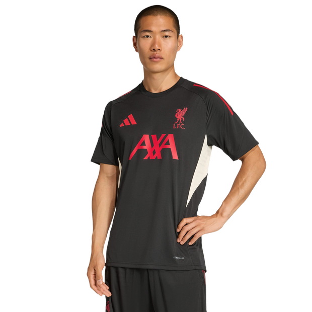 Liverpool Fc Tiro 25 Training Jersey Herren Trikots/Replikate - Schwarz - Größe S - Poly Mesh Black S