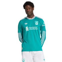 Homme Jerseys/Replicas - adidas Liverpool Fc 25/26 Third Authentic Jersey - Sea Green-Sea Green