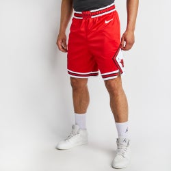 Men Shorts - Nike Nba Bulls Swingman - University Red-White