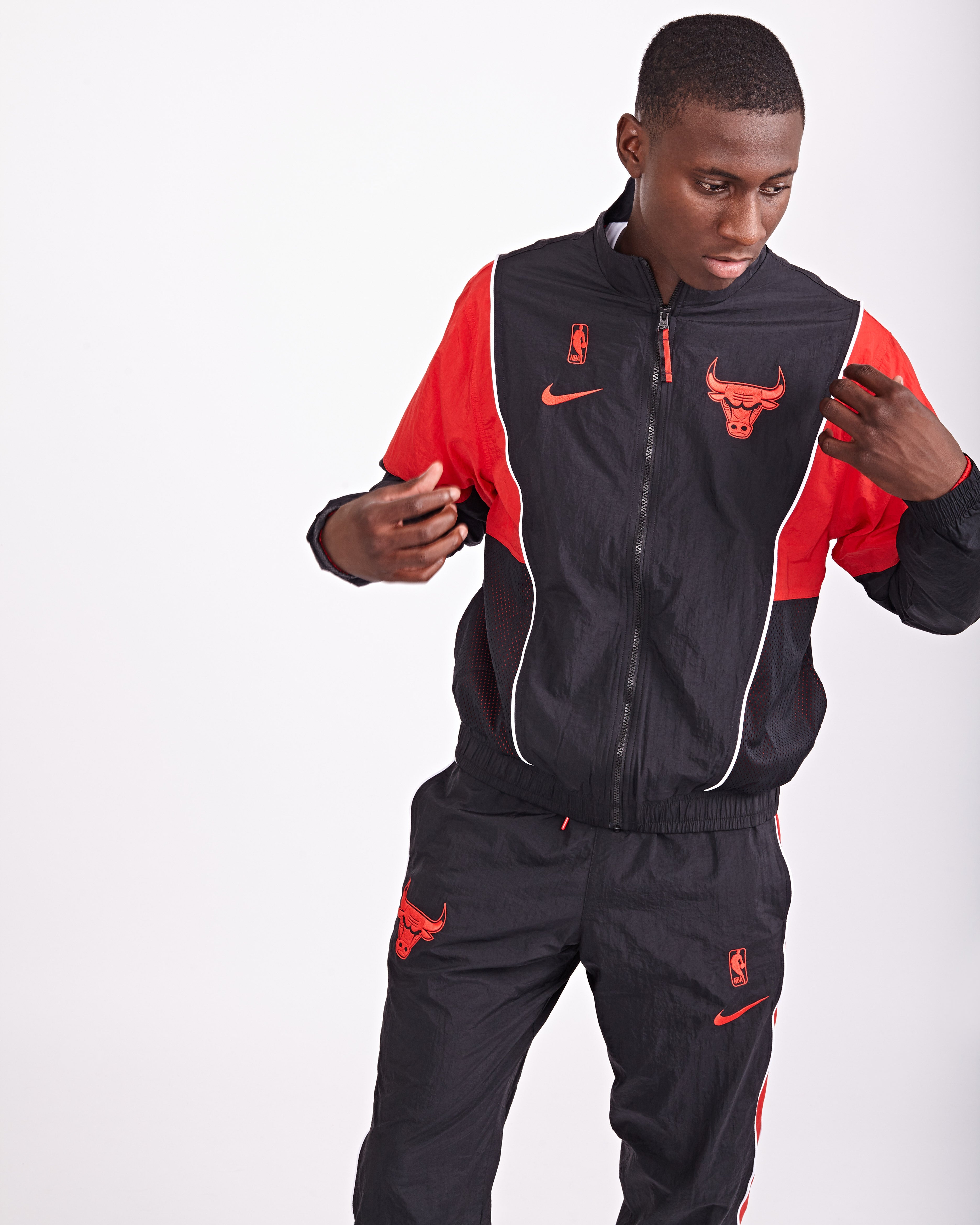 nike bulls tracksuit