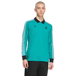Homme Polos - adidas Liverpool Fc Terrace Icons Polo Shirt - Sea Green-Sea Green