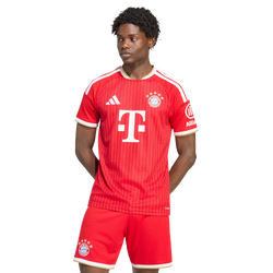 Hombre Jerseys/Replicas - adidas Fc Bayern Muenchen Home 26-27 - Red-White-Red