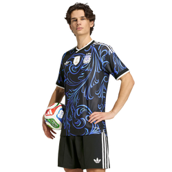 Men Jerseys/Replicas - adidas Argentina 26 Away Authentic Jersey - Black-Lucid Blue